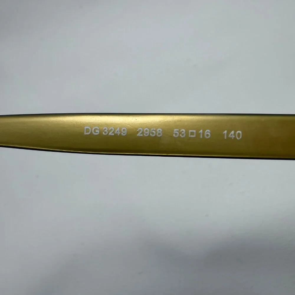 Dolce & Gabbana Green & Yellow Eyeglasses - Frames Only
